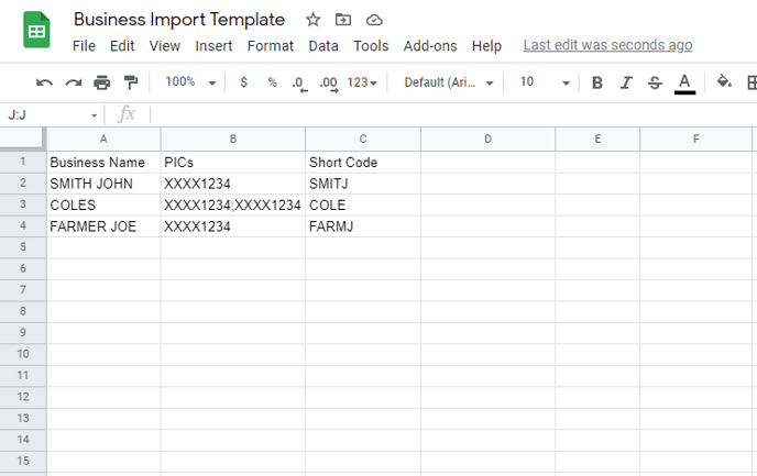 IMPORT WITH EXAMPLE